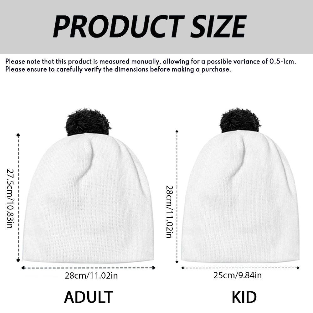 Initial Letter Gift For Kids - Personalized Mouse Beanie Hat
