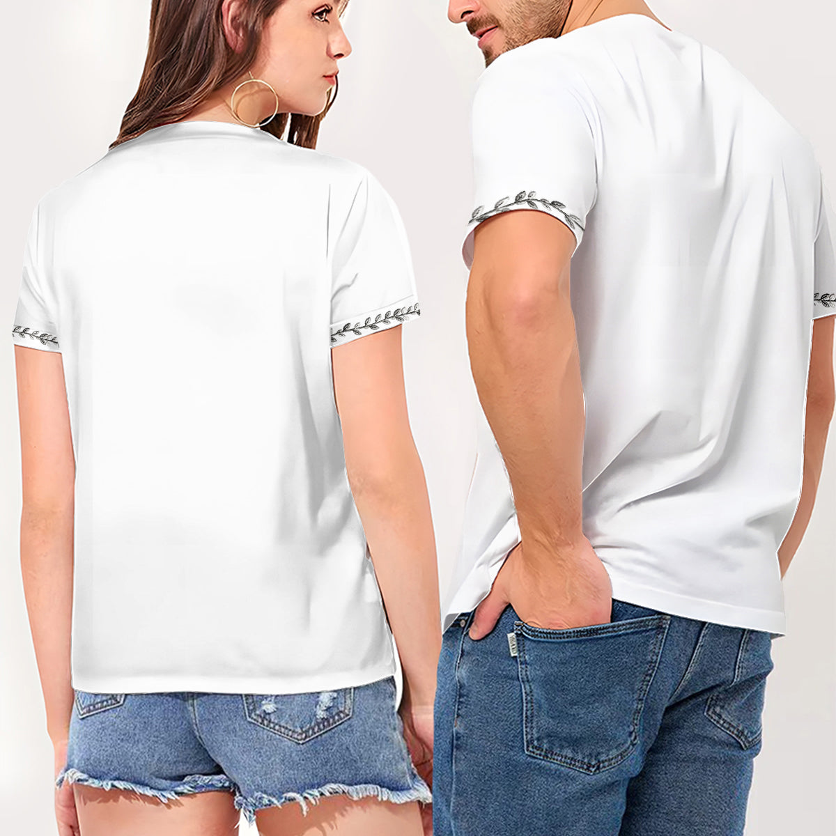 I Could Be Meaner - Personalized Nightmare Fully Printed V-Neck T-Shirt