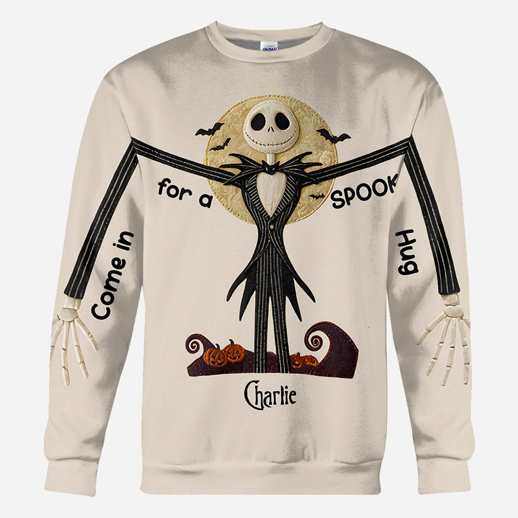 Dare to Hug the Pumpkin King - Personalized Nightmare All Over Shirt