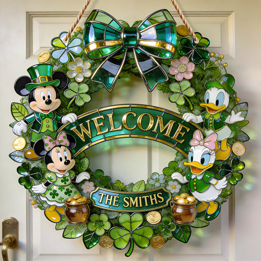 Lucky Friends - Personalized Mouse LED Light Acrylic Sign