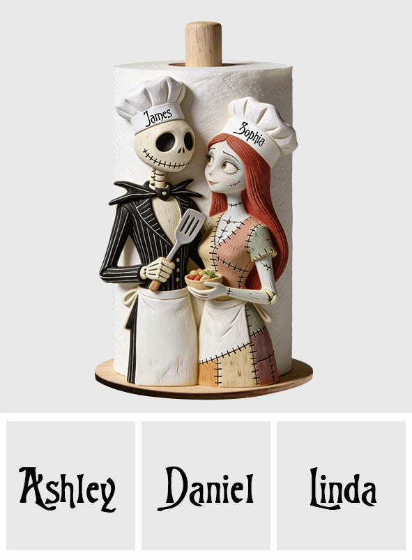 You & Me Perfect Couple Gift - Personalized Nightmare Paper Towel Stand