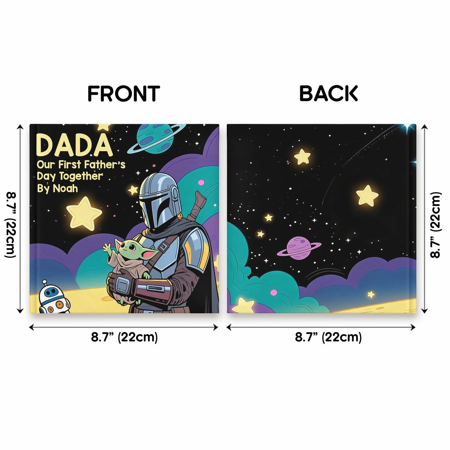 Our First Father's Day Together - Personalized The Force Storybook