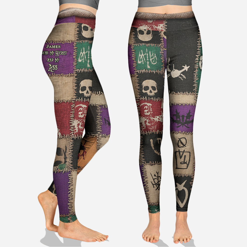 He Owns My Heart - Personalized Nightmare Hoodie & Leggings