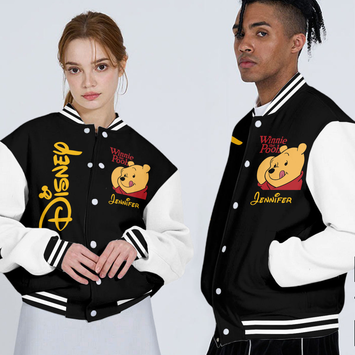 Friends - Personalized Mouse Varsity Jacket
