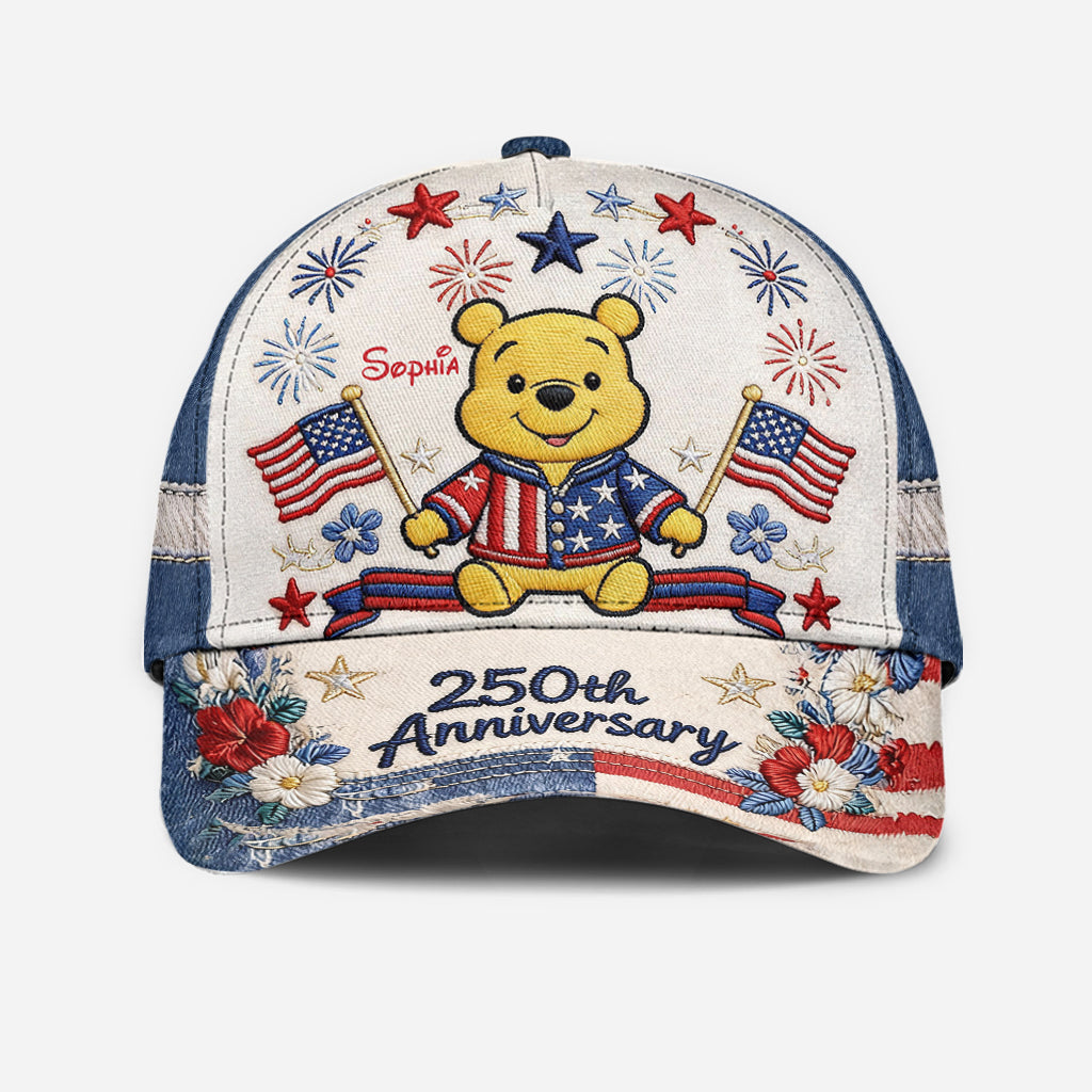 250th Anniversary - Personalized Yellow Bear Classic Cap