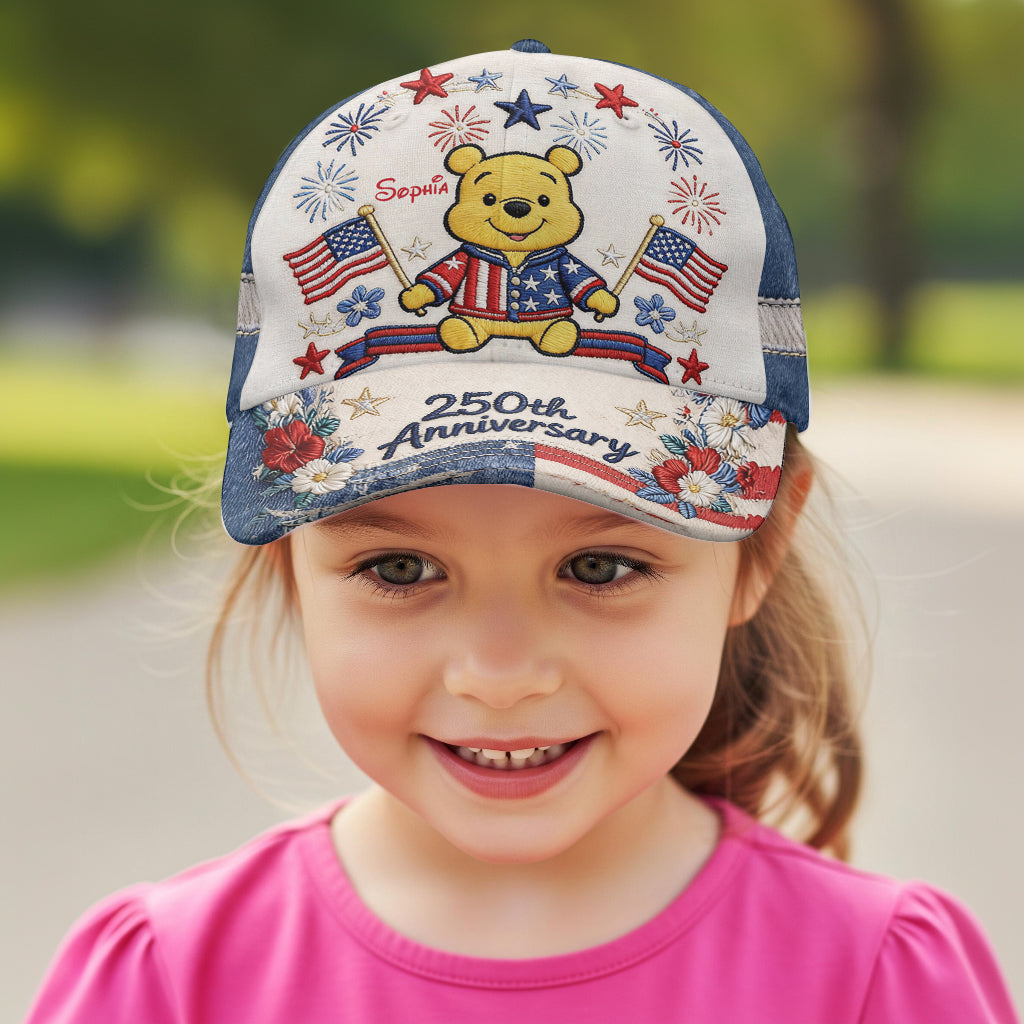 250th Anniversary - Personalized Yellow Bear Classic Cap