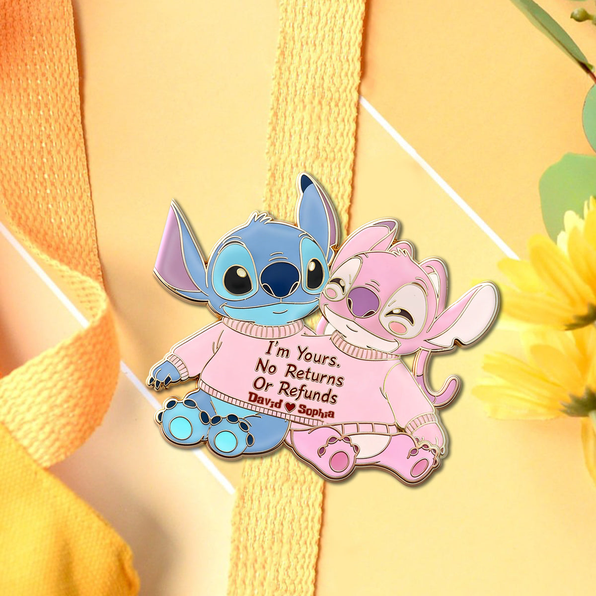 I Am Yours - Personalized Ohana Pin