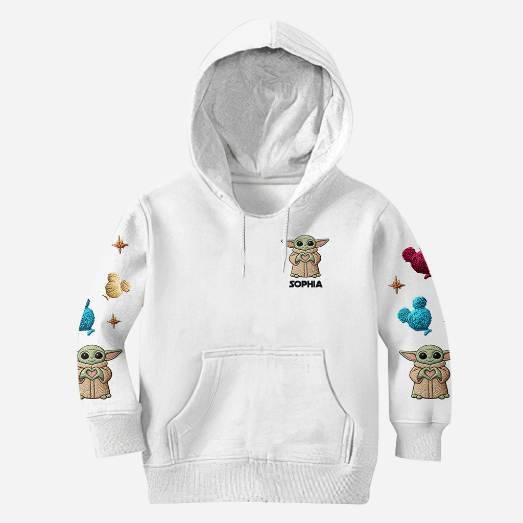 Too Cute I Am - Personalized The Force Hoodie and Leggings