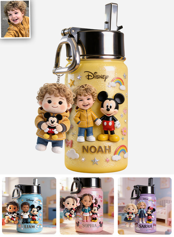 Custom Any Photo - Personalized Mouse Plush Keychain