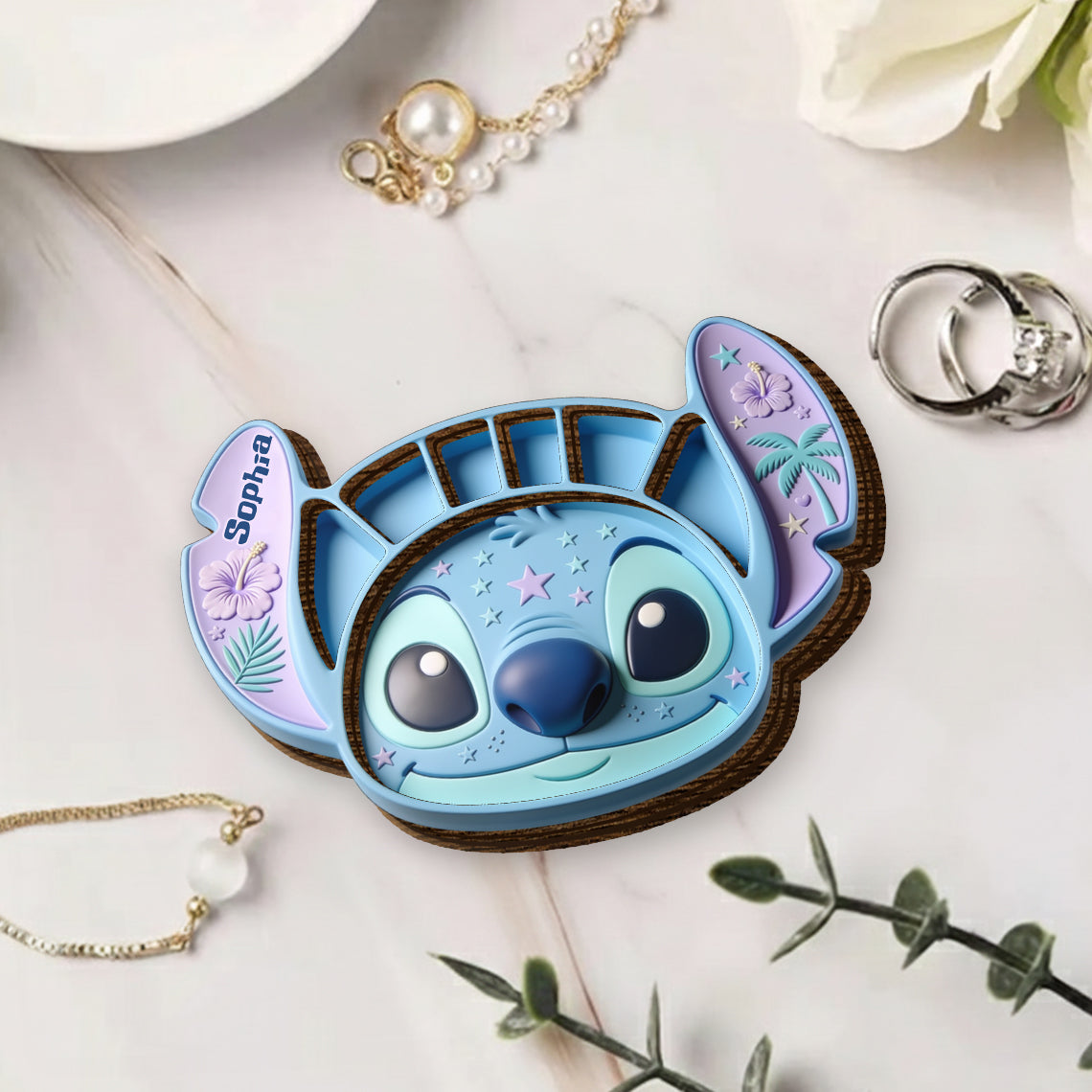 Ohana Means Family - Personalized Ohana Wood Tray