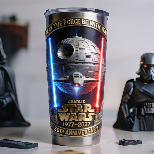 50th Anniversary - Personalized The Force Tumbler