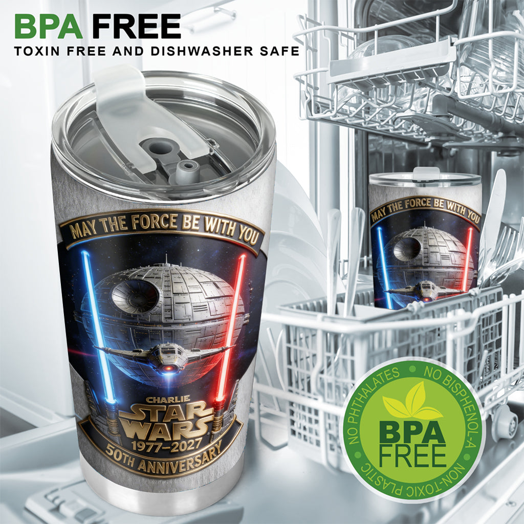 50th Anniversary - Personalized The Force Tumbler