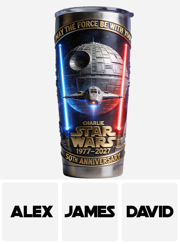 50th Anniversary - Personalized The Force Tumbler