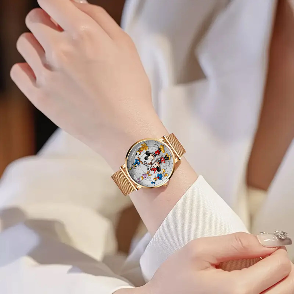Magical Moment - Personalized Mouse Women Hand Watch