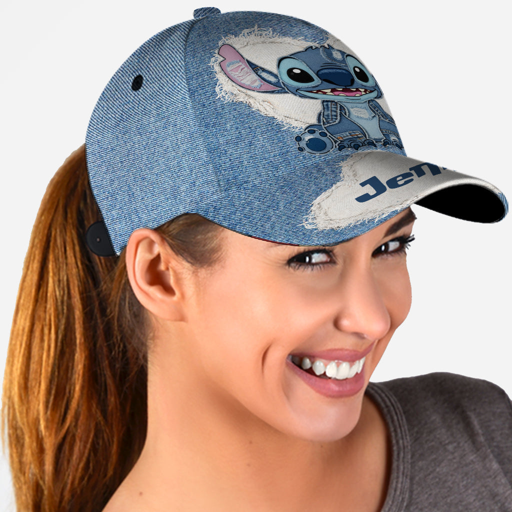 Just A Girl Who Loves Ohana - Personalized Ohana Classic Cap