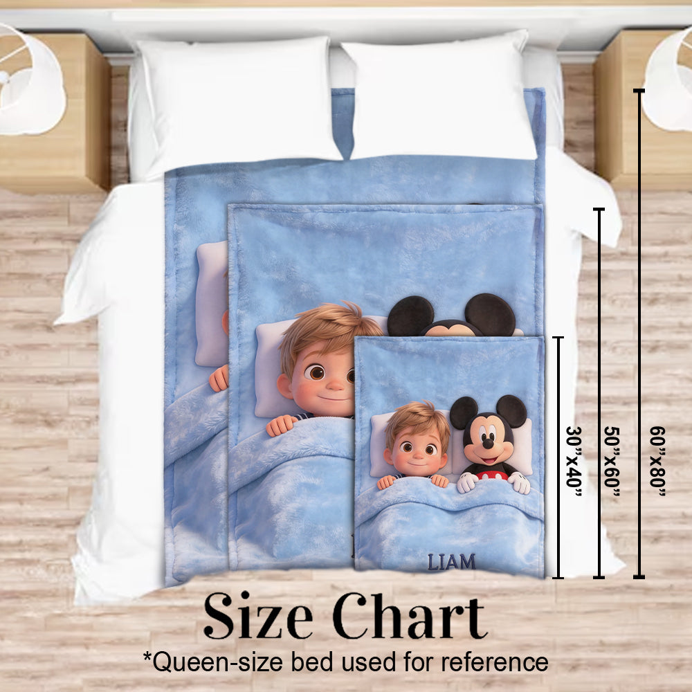 Friends - Personalized Mouse Blanket