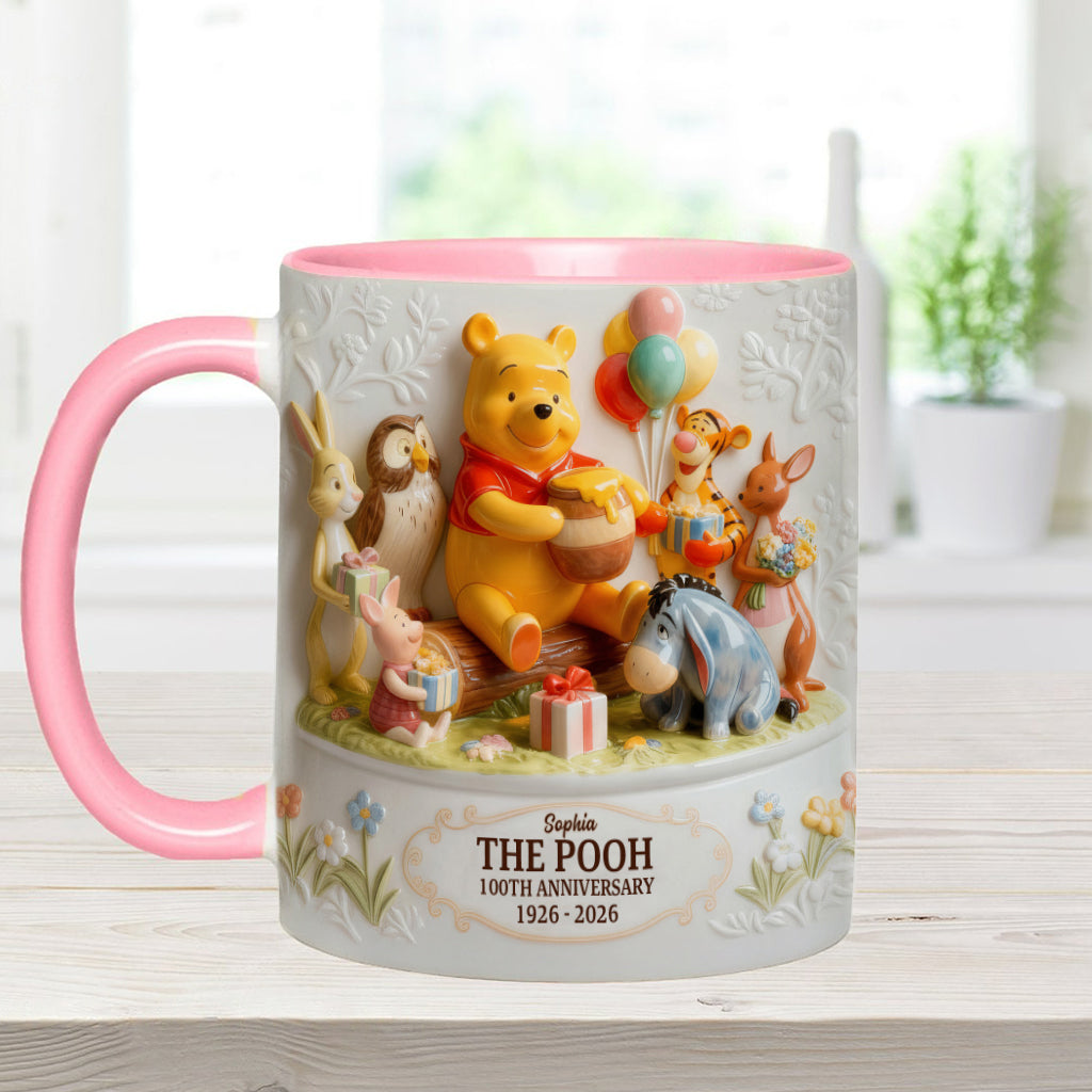 Honey Bear & Friends 100th Anniversary - Personalized Mouse Accent Mug