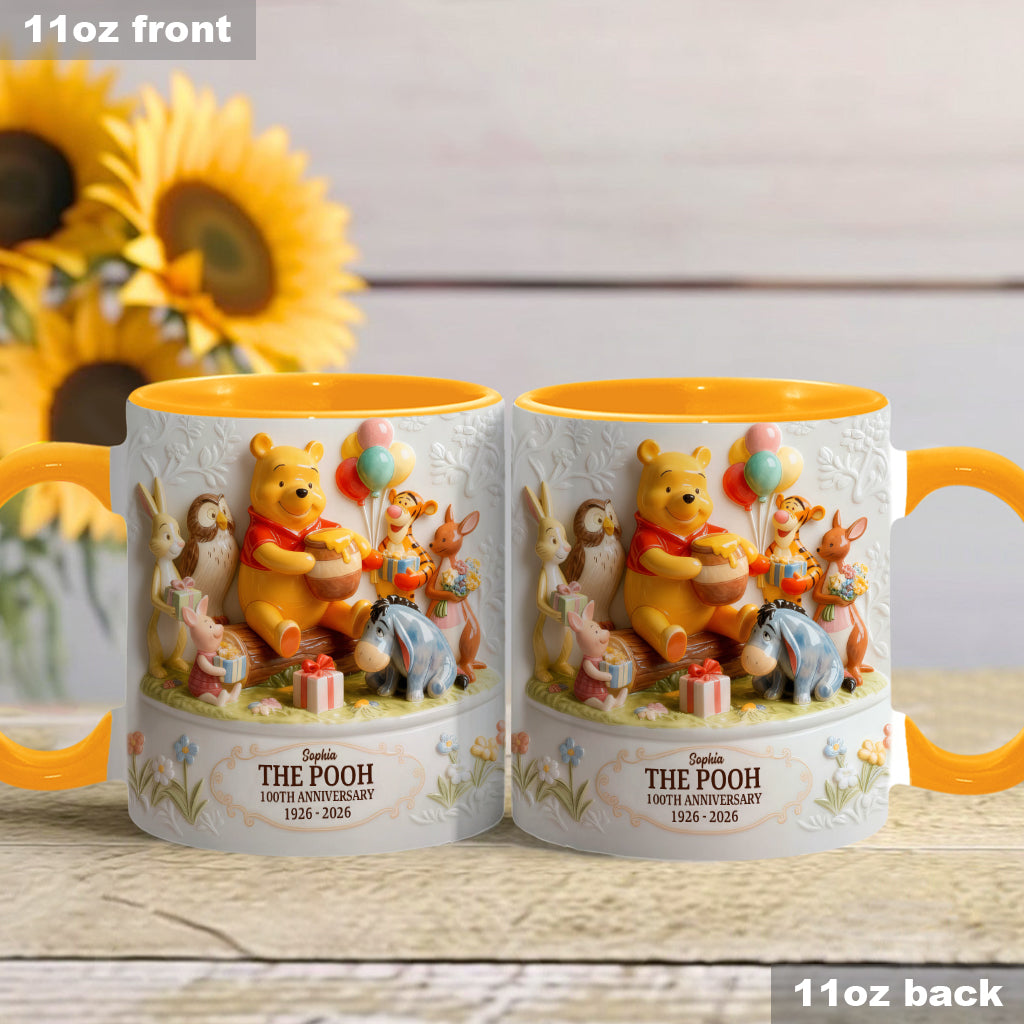 Honey Bear & Friends 100th Anniversary - Personalized Mouse Accent Mug