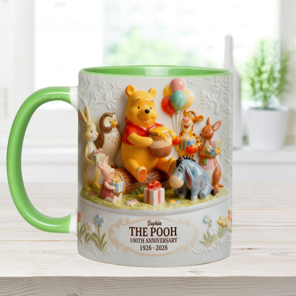 Honey Bear & Friends 100th Anniversary - Personalized Mouse Accent Mug