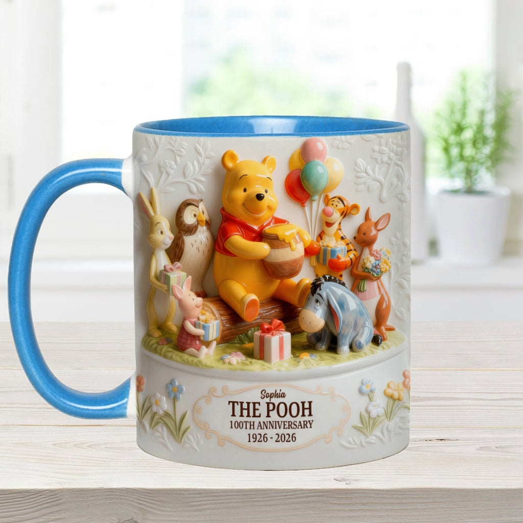 Honey Bear & Friends 100th Anniversary - Personalized Mouse Accent Mug