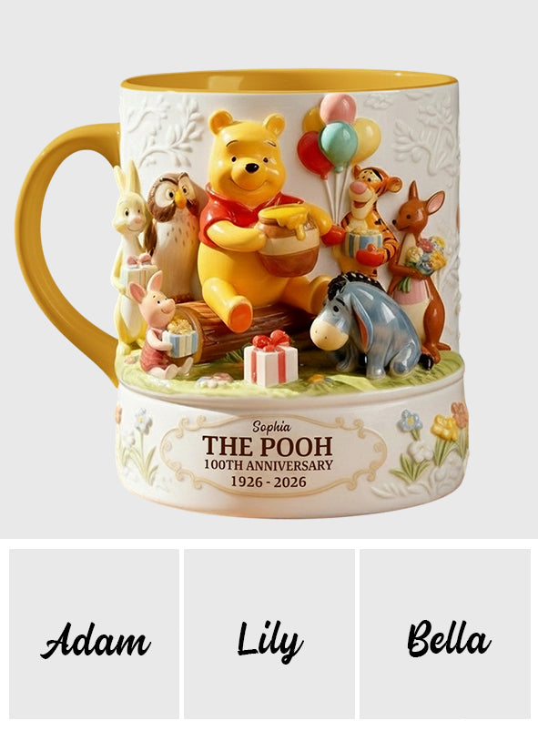 Honey Bear & Friends 100th Anniversary - Personalized Mouse Accent Mug