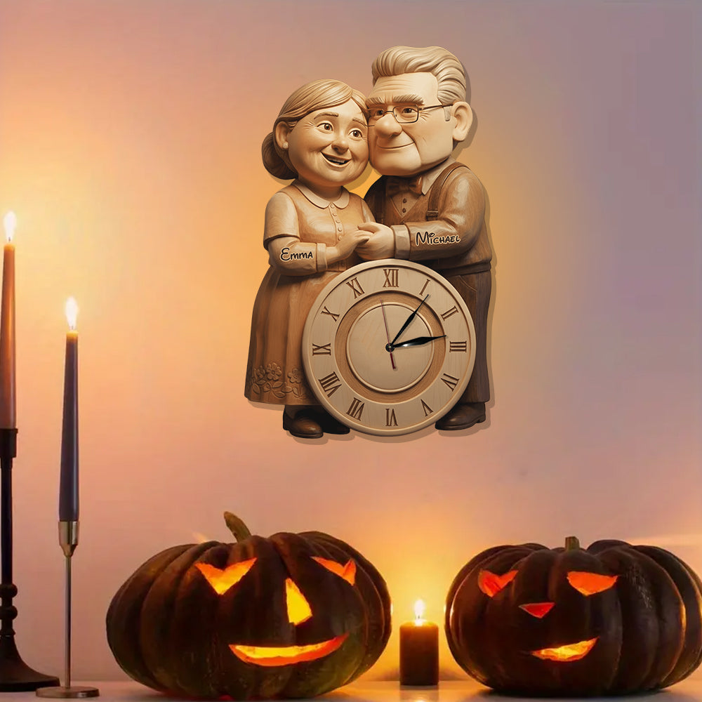 You Are My Greatest Adventure - Personalized Couple LED Light Wall Clock