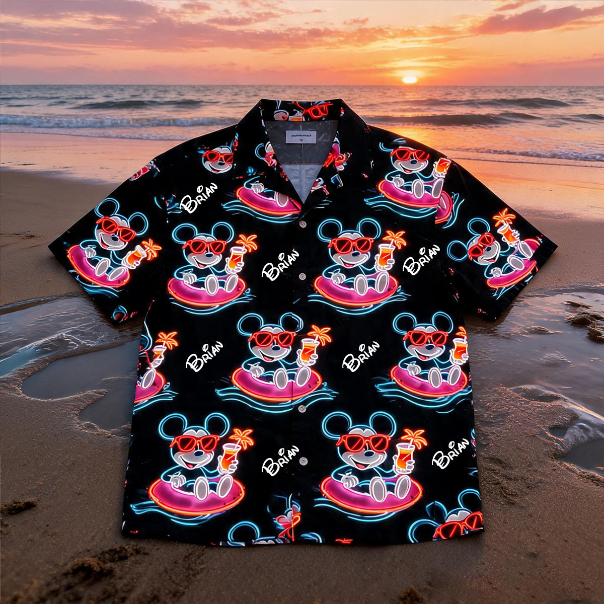 Magical Summer Time - Personalized Mouse Hawaiian Shirt