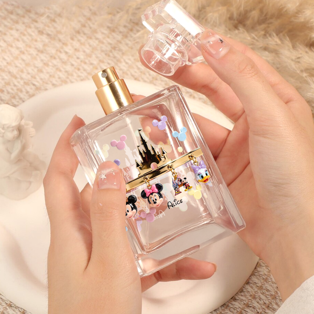 Magical Initial Name Letter - Personalized Mouse Refillable Perfume Bottle
