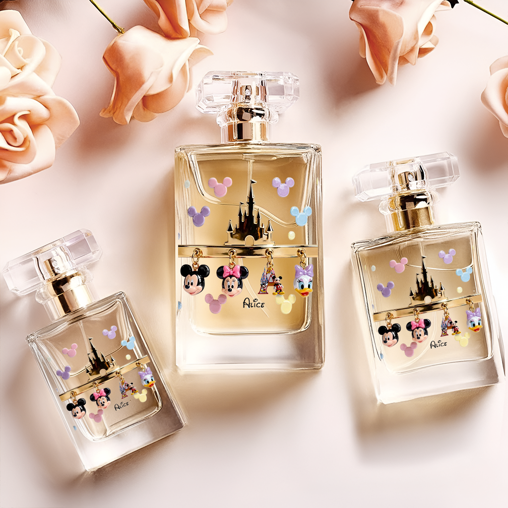 Magical Initial Name Letter - Personalized Mouse Refillable Perfume Bottle