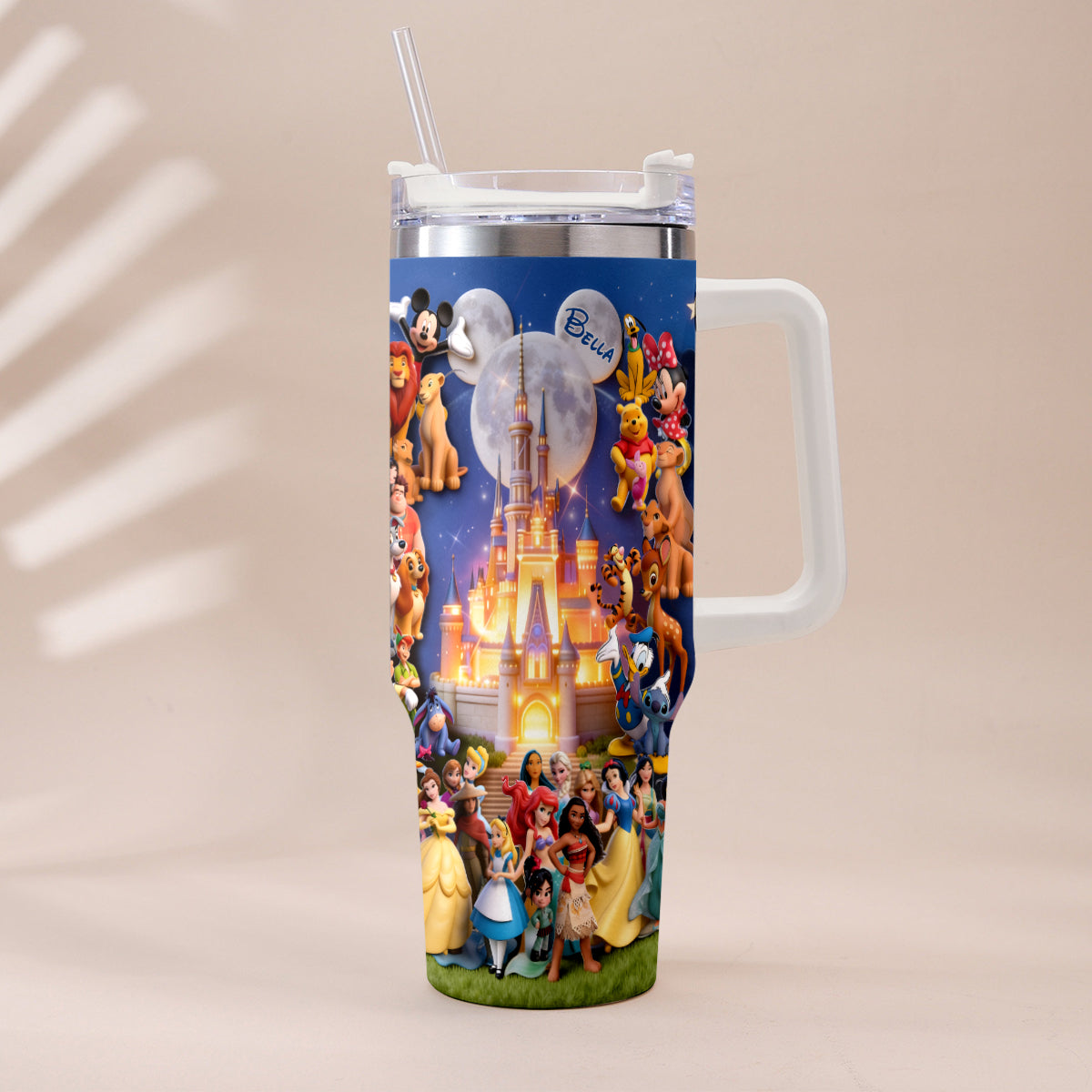 Believe In Magic - Personalized Dream Trip Tumbler With Handle