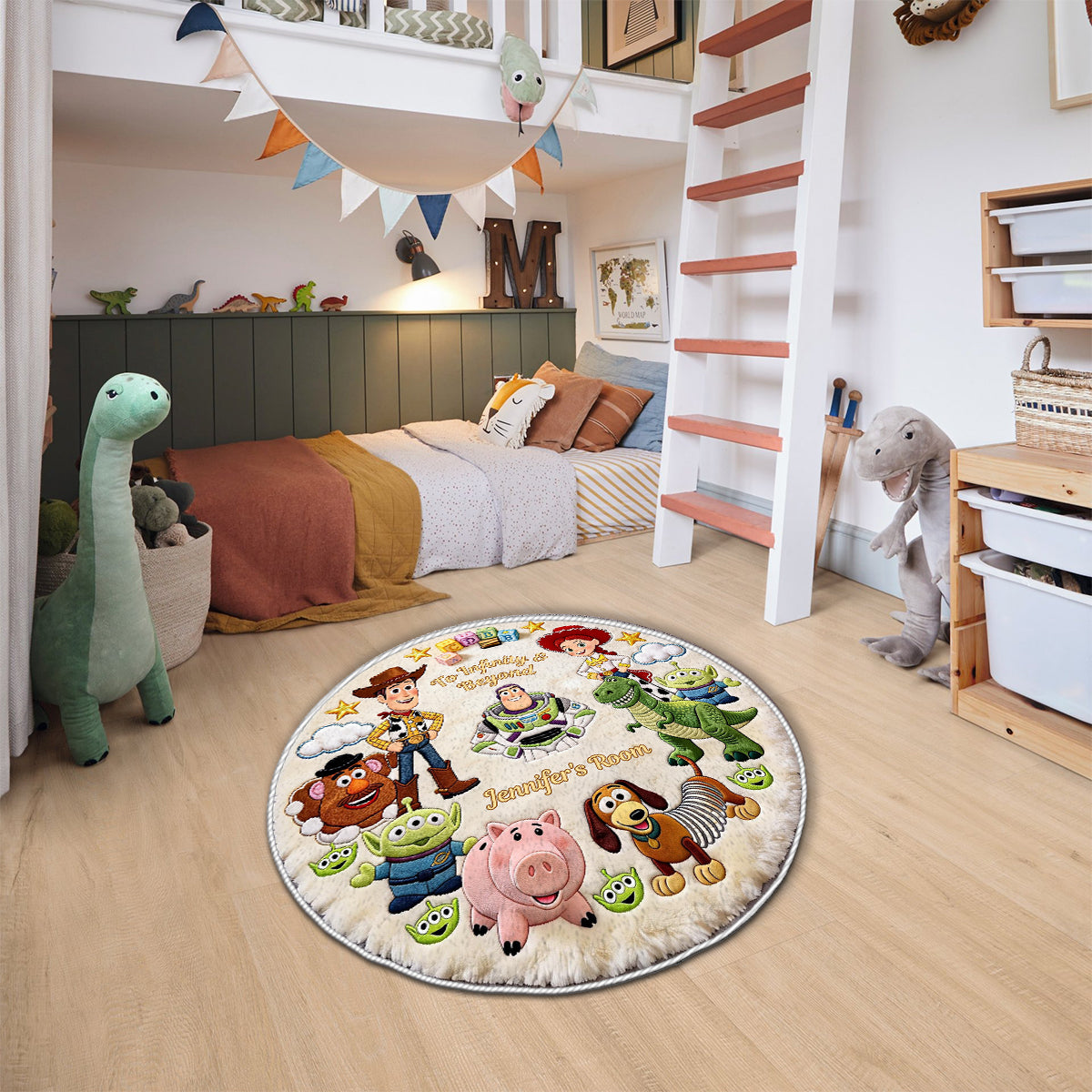 You've Got A Friend In Me - Personalized Movie For Kids Non-Slip Tufted Rug