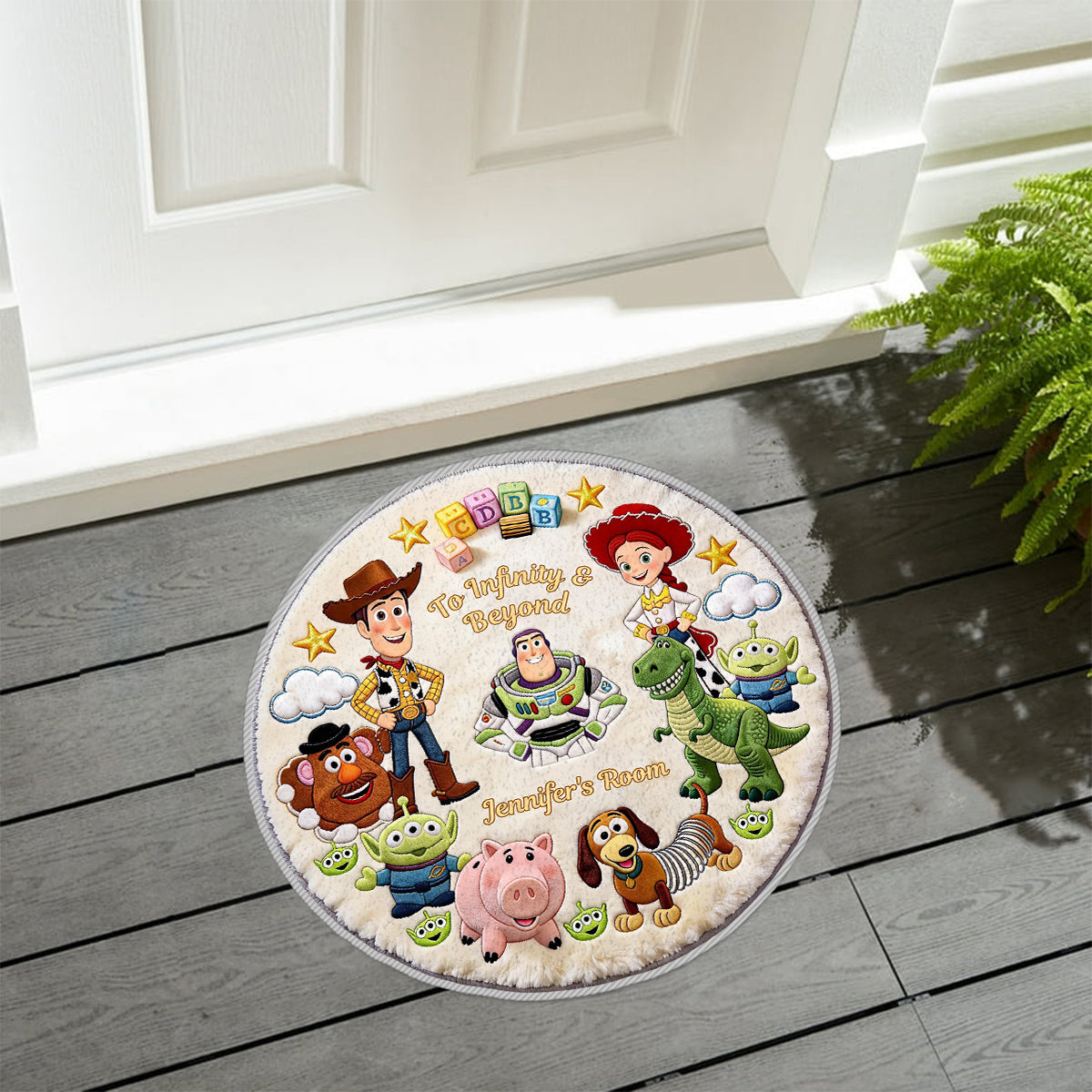 You've Got A Friend In Me - Personalized Movie For Kids Non-Slip Tufted Rug
