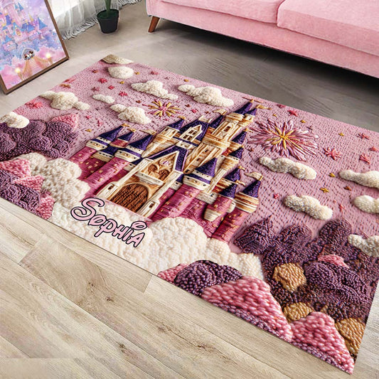 Magical Castle - Personalized Mouse Rug