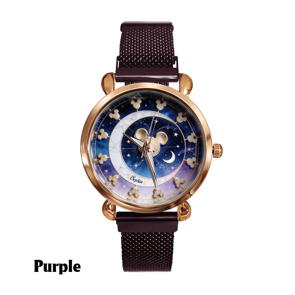Belive In Magic - Personalized Mouse Women Hand Watch