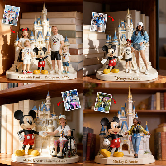 A Magical Day Together - Personalized Mouse Custom Shaped Acrylic Plaque