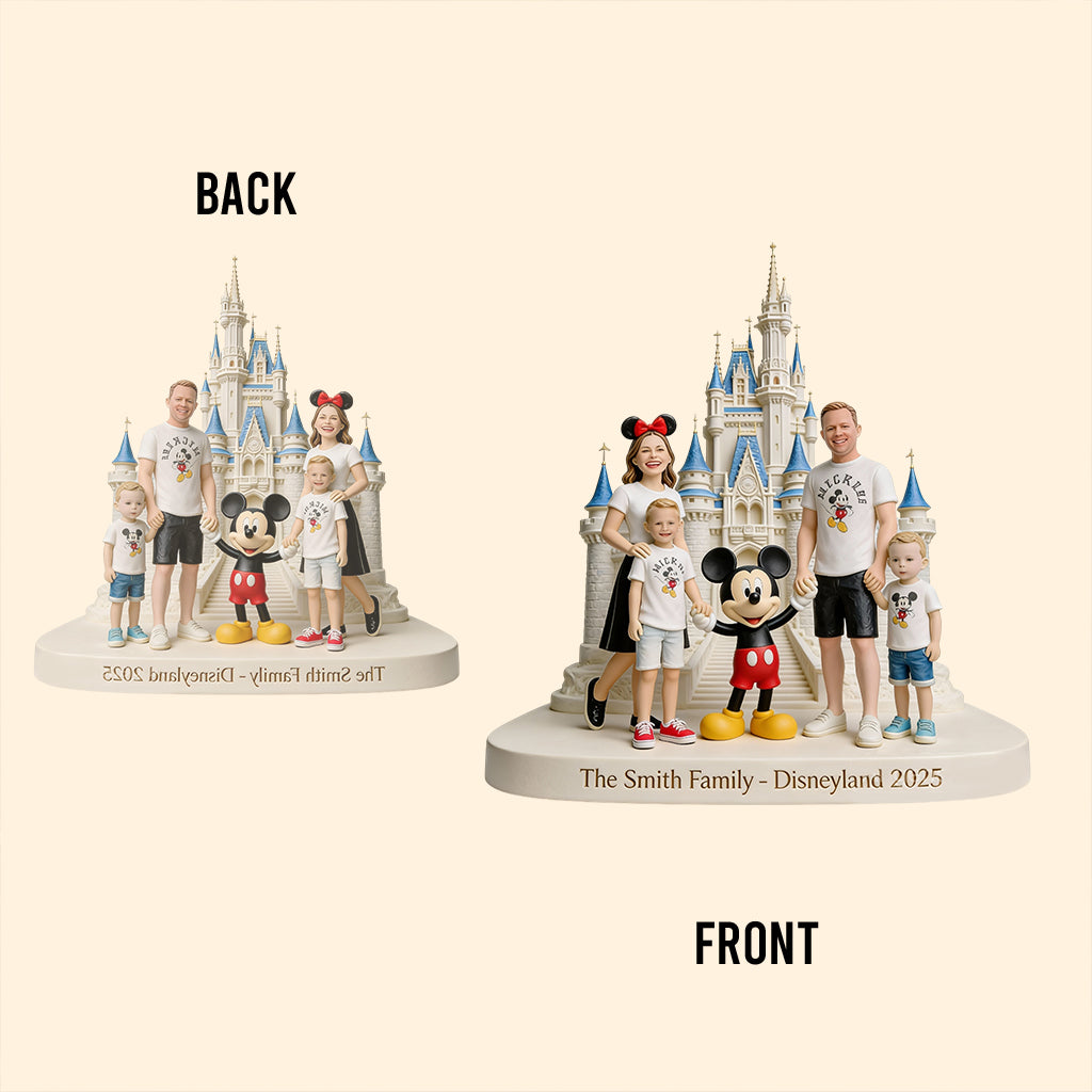 A Magical Day Together - Personalized Mouse Custom Shaped Acrylic Plaque