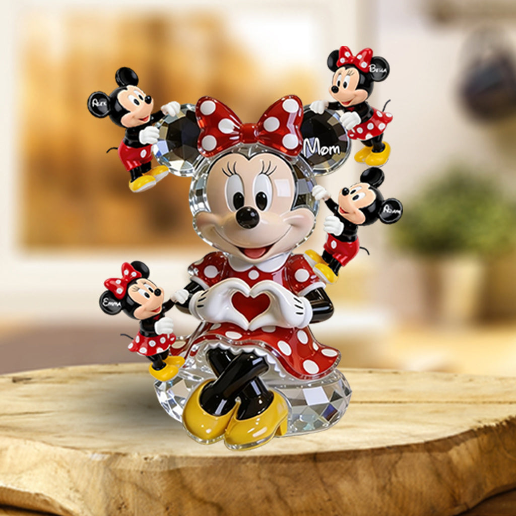 Best Magical Mom Ever - Personalized Mouse Custom Shaped Acrylic Plaque