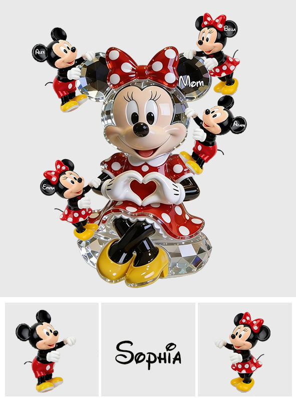 Best Magical Mom Ever - Personalized Mouse Custom Shaped Acrylic Plaque