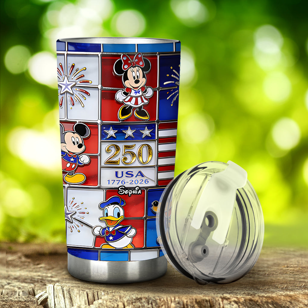 250 Anniversary - Personalized Mouse Tumbler