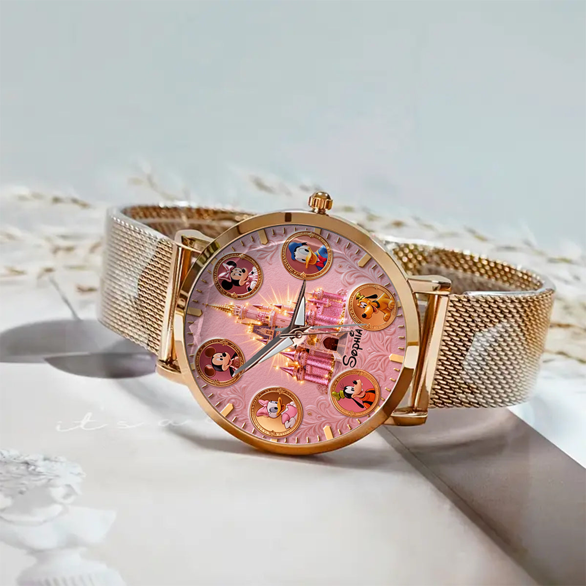 The Magical Castle - Personalized Mouse Women Hand Watch