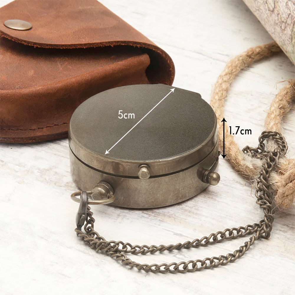 Always Find Your Way Home To Me - Personalized Couple Compass