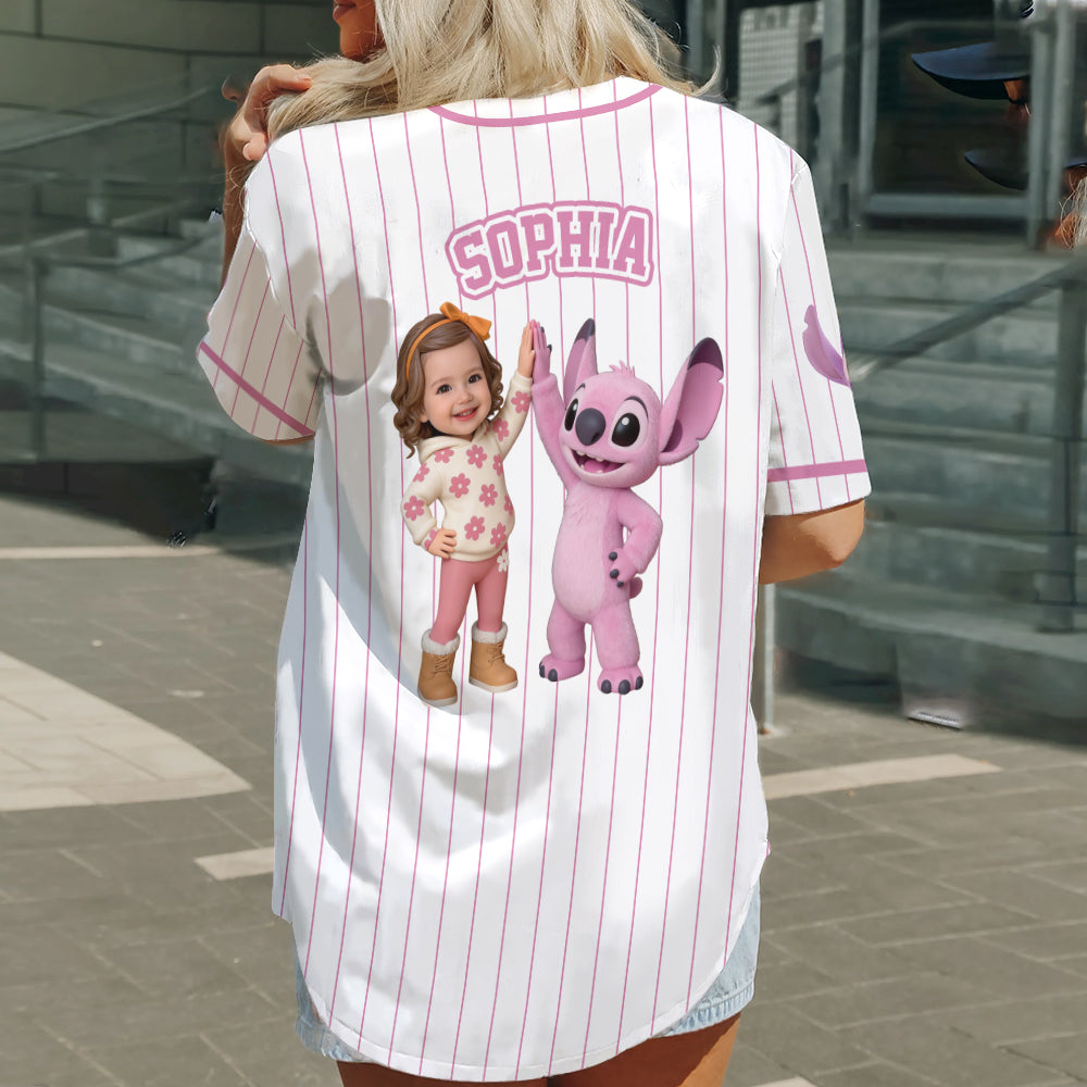 Ohana Vibe - Personalized Ohana Baseball Jersey