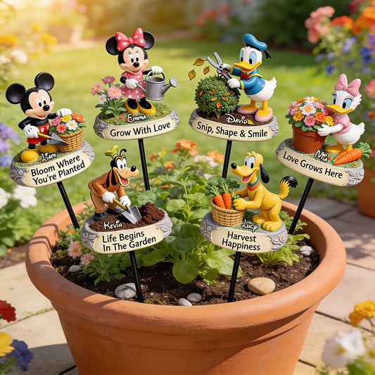 Grow With Magic - Personalized Gardening Acrylic Stake