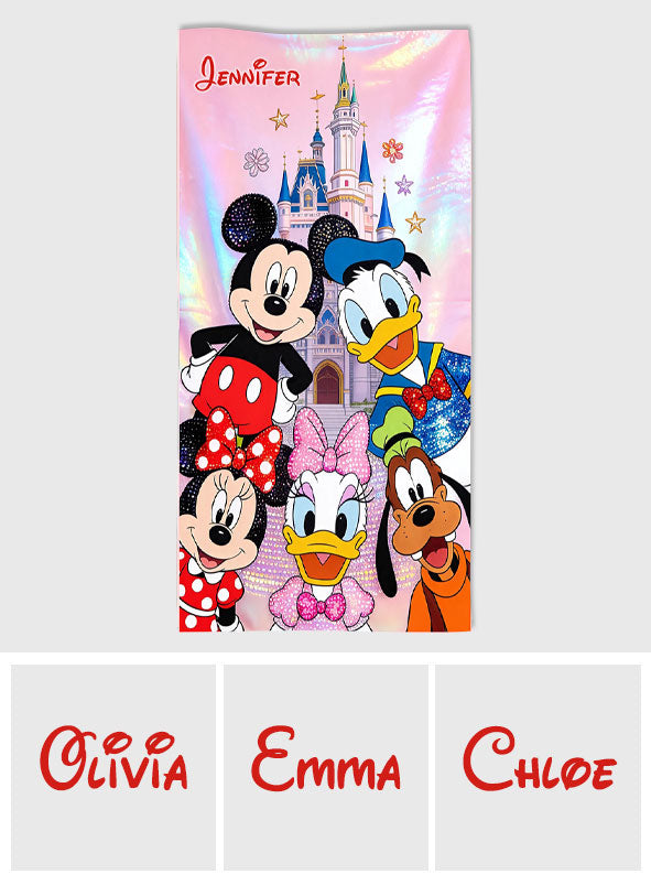 Magical Friend - Personalized Dream Trip Quick-dry Beach Towel/ Bath Towel