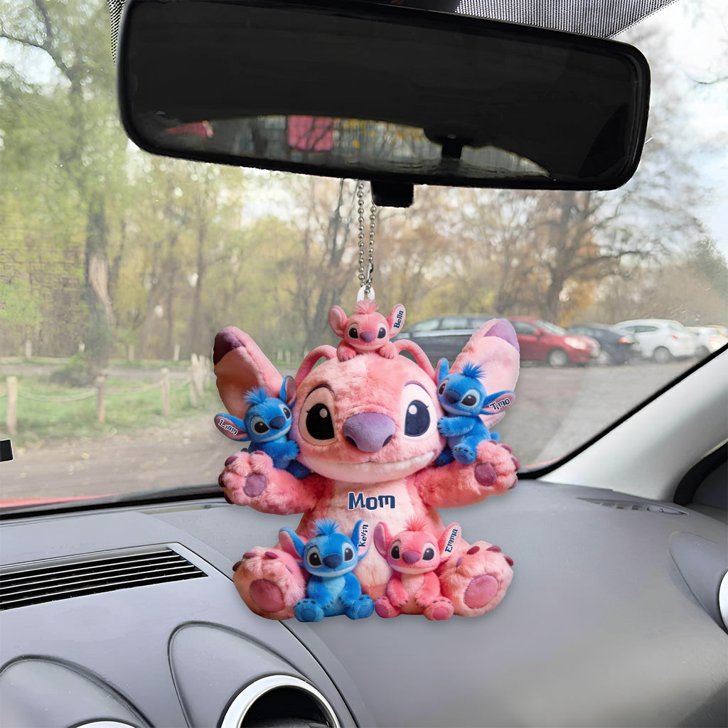 Blue Mama - Personalized Ohana Plush Keychain