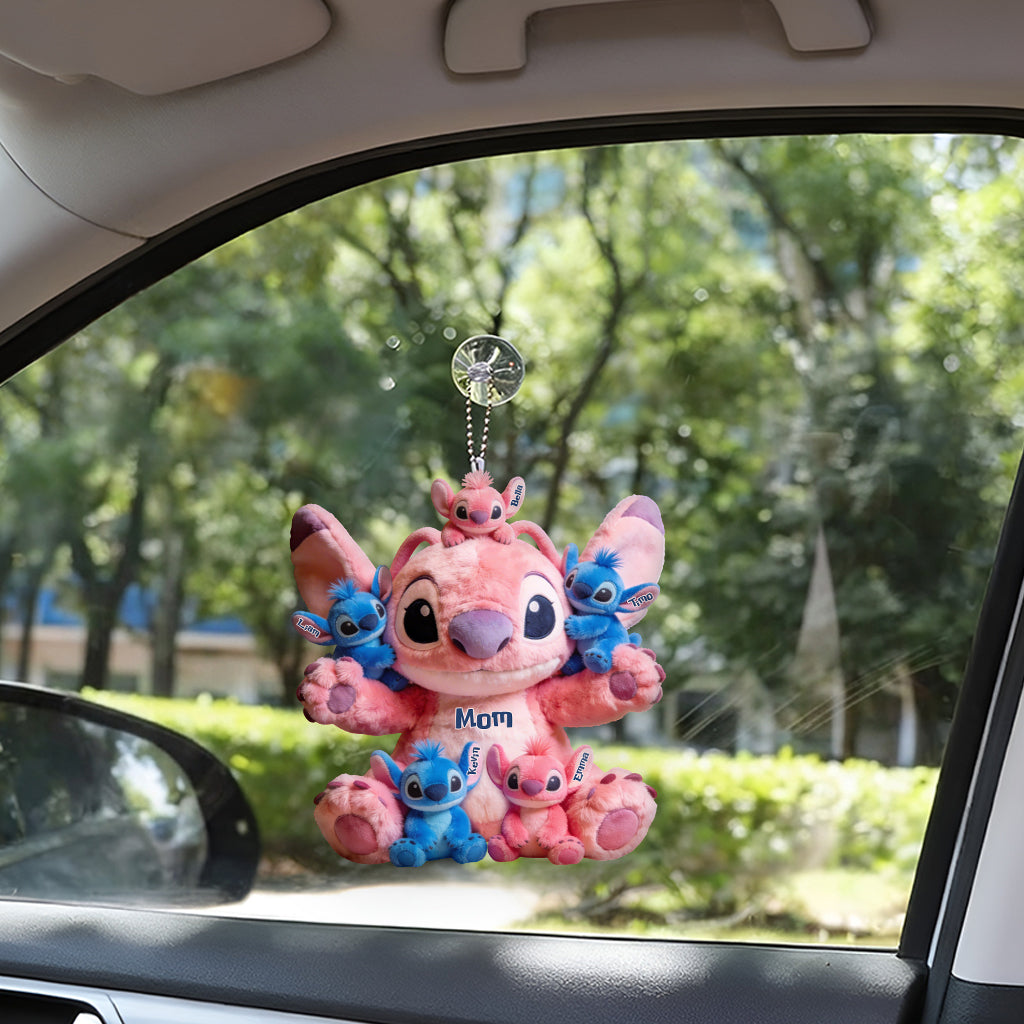 Blue Mama - Personalized Ohana Plush Keychain