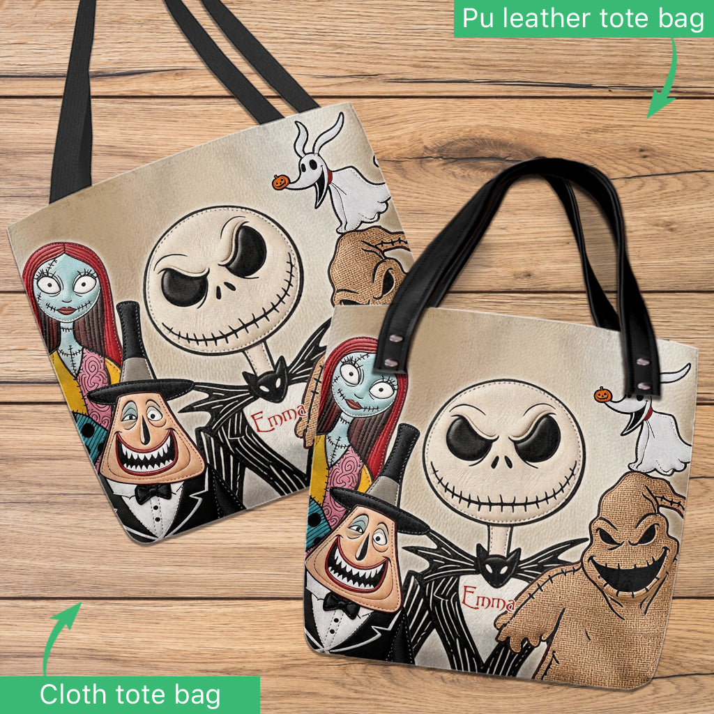 Hello Darkness - Personalized Nightmare Tote Bag