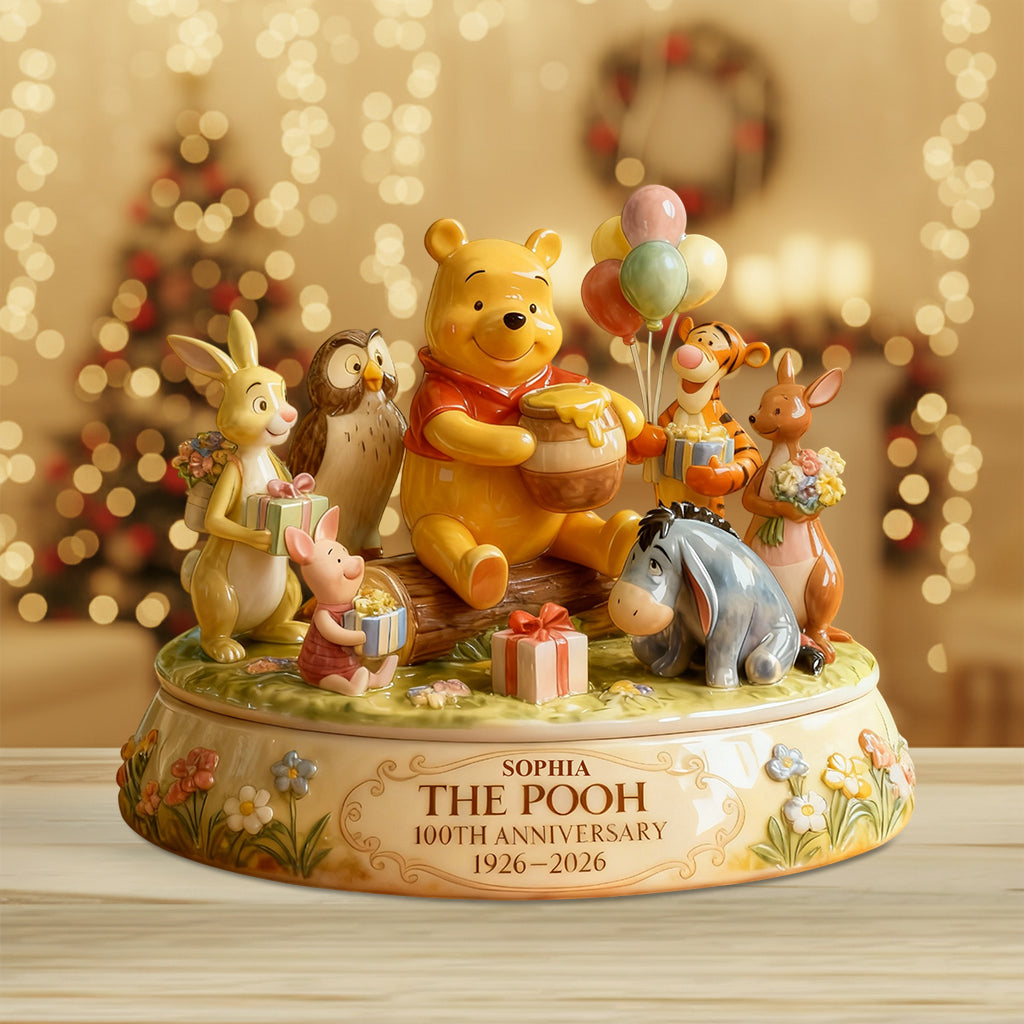 Sweet Bear & Friends 100th Anniversary - Personalized Mouse Custom Shaped Acrylic Plaque