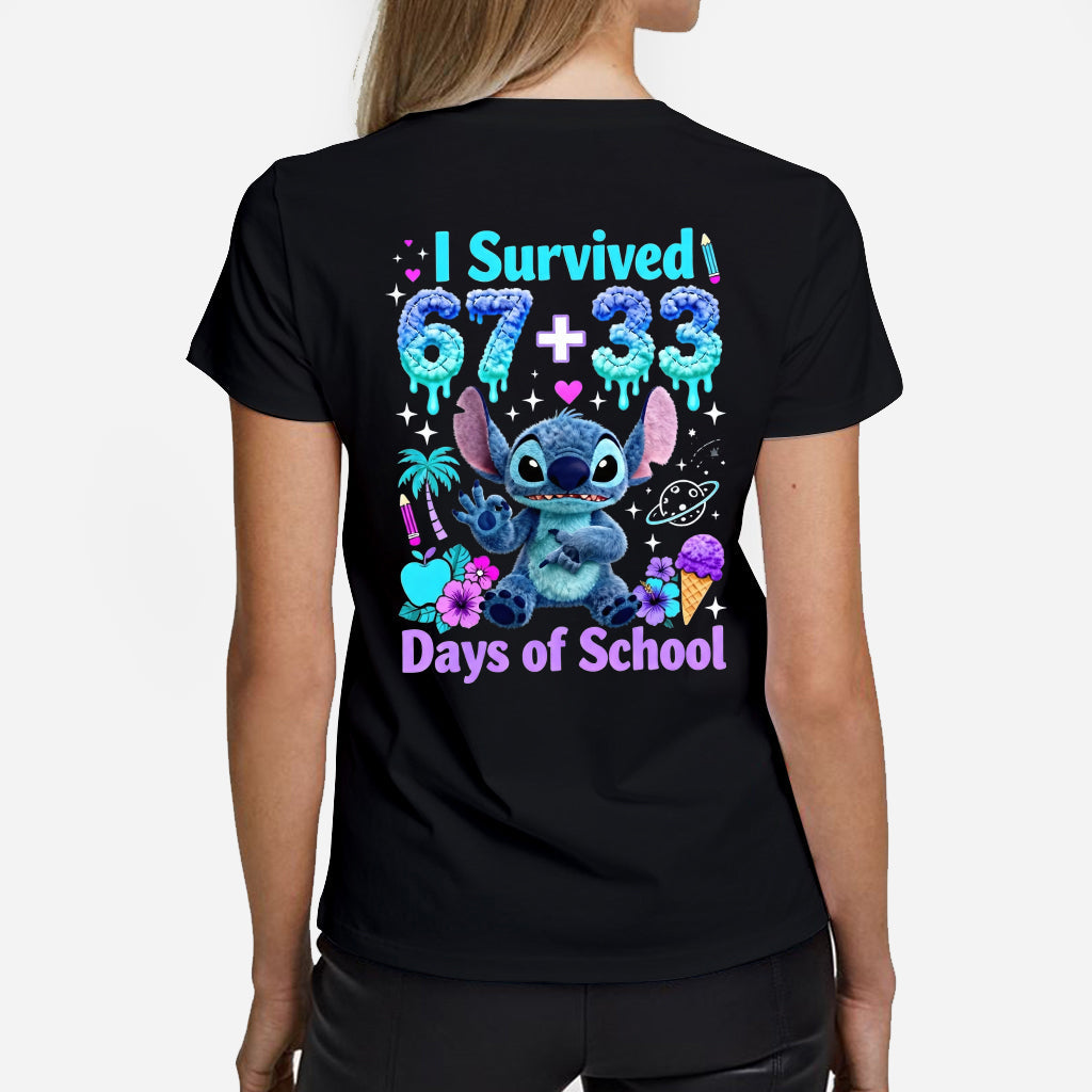 Cute Alien - Personalized Ohana T-shirt And Hoodie