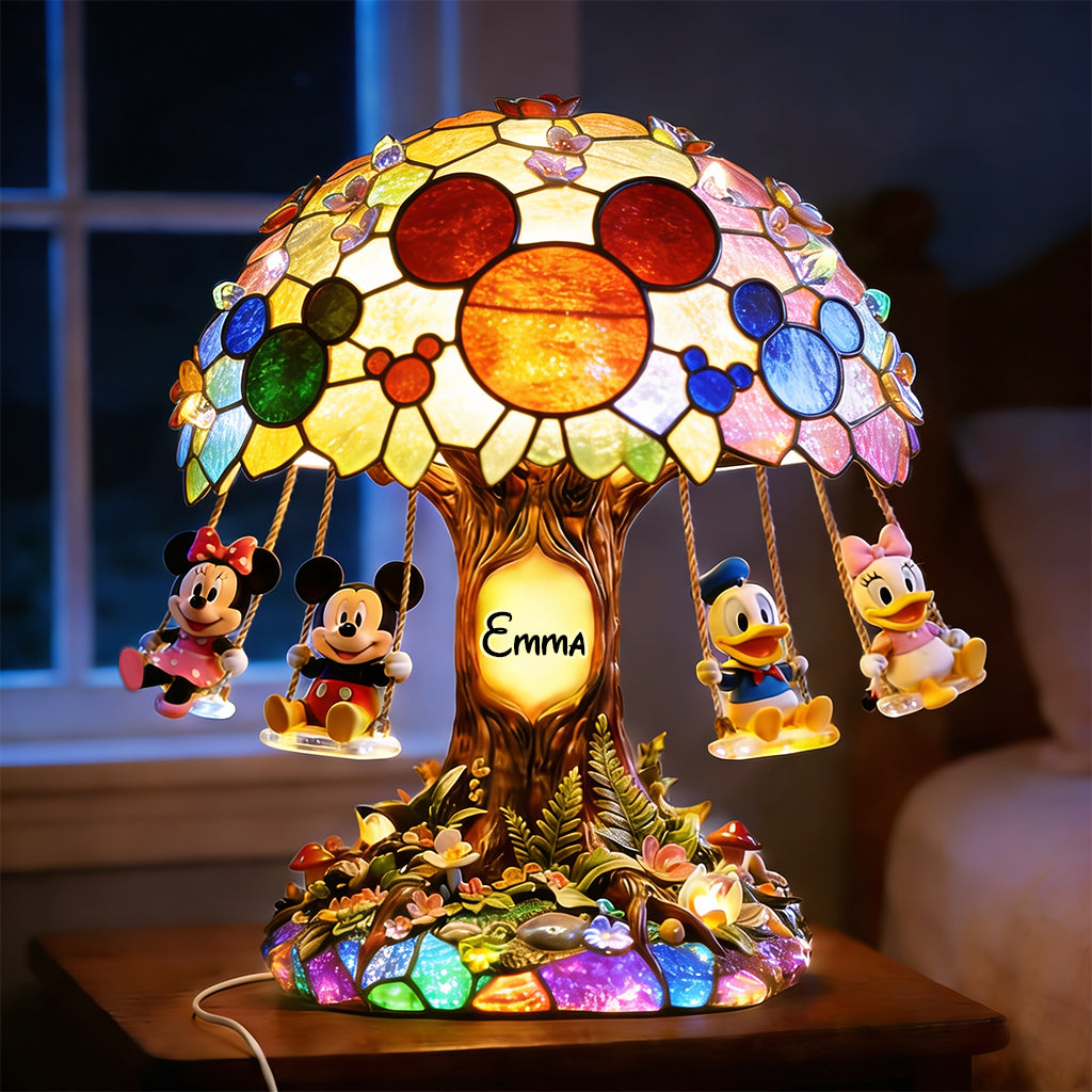 Cartoon Magical Mouse - Personalized Mouse Acrylic LED Night Light